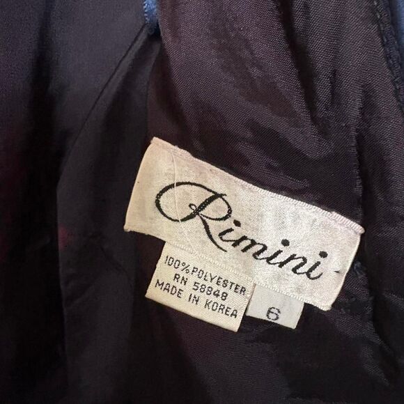 Rimini Sequin Navy Blue Dress - Picture 7 of 8